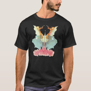 T-shirt Rorschach Test InkBlots Placa 9