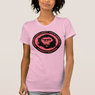 T-shirt Rosa À PROCURA de ORANG PENDEK - Sumatra Bigfoot
