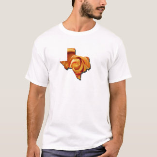 T-shirt Rosa amarelo Texas