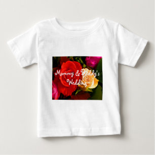 T-shirt Rosa Amarelo-Vermelho