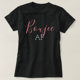 T-Shirt Rosa Boujee AF