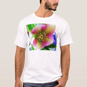 T-shirt Rosa cor-de-rosa,