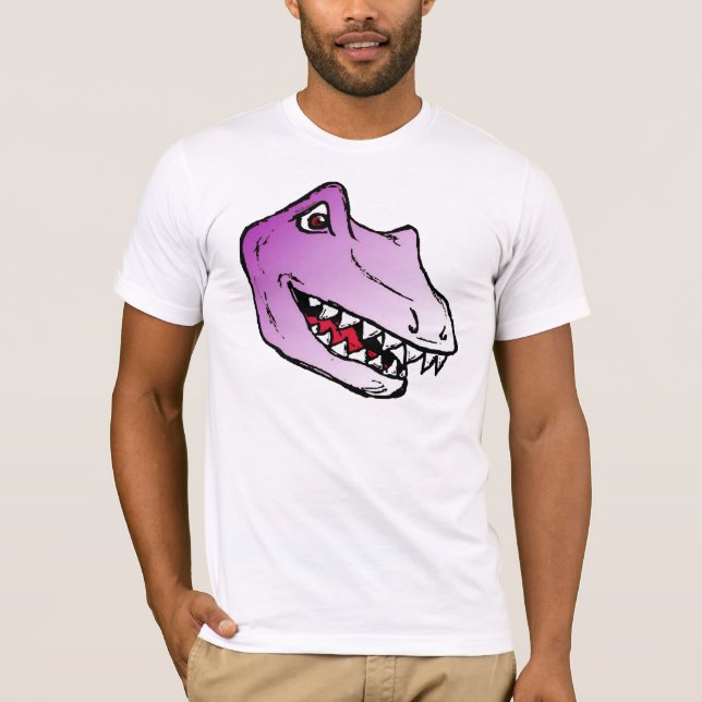 T-shirt Rosa de Dinosorio (Frente)
