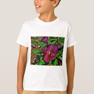 T-shirt Rosa de Lenten Rosa Burgundy