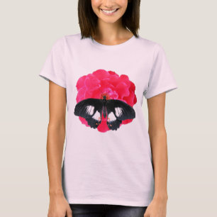 T-shirt Rosa e Swallowtail