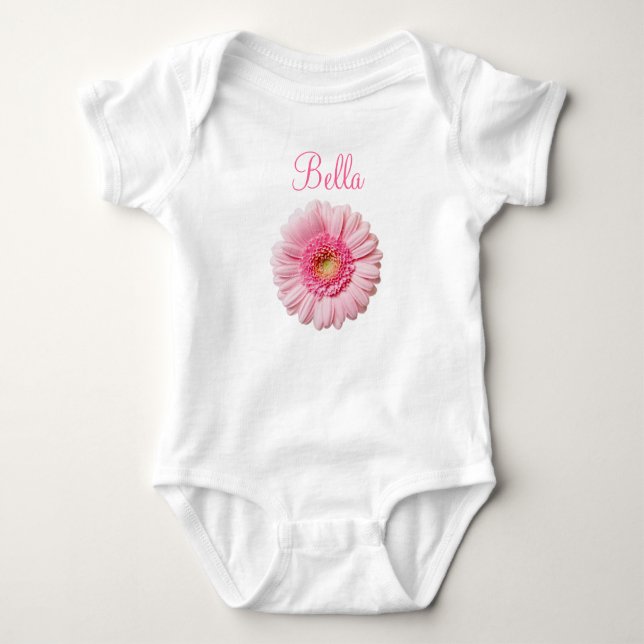 T-shirt Rosa Gerbera Daisy (Frente)