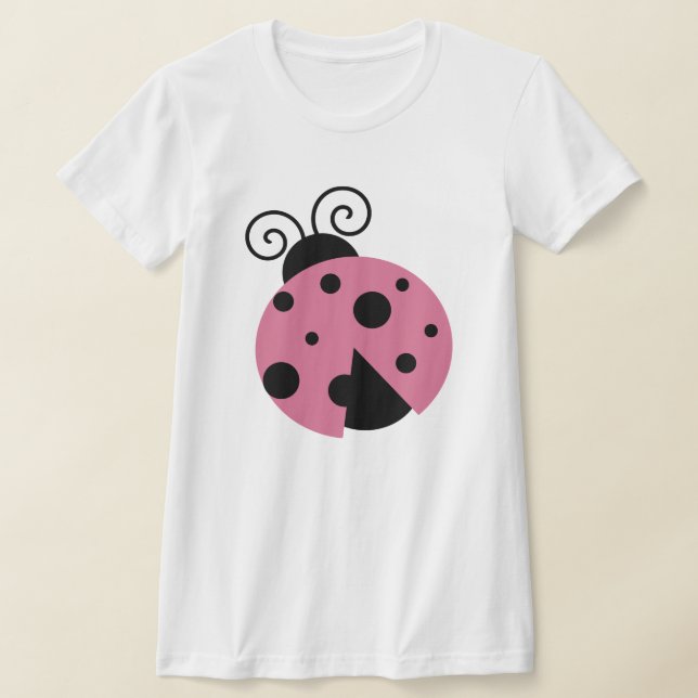 T-Shirt Rosa Ladybug (Postura )