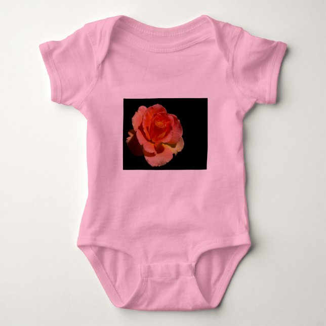 T-shirt Rosa laranja (Frente)