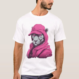 T-Shirt Rosa-Pantera Rosa
