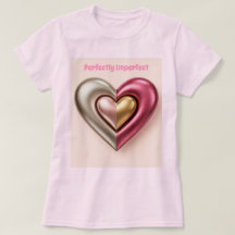 T-Shirt Rosa Perfeitamente Imperfeito