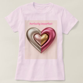 T-Shirt Rosa Perfeitamente Imperfeito