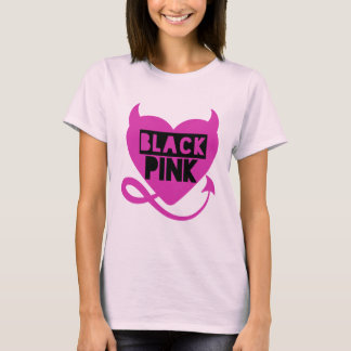 T-SHIRT - Rosa Preto