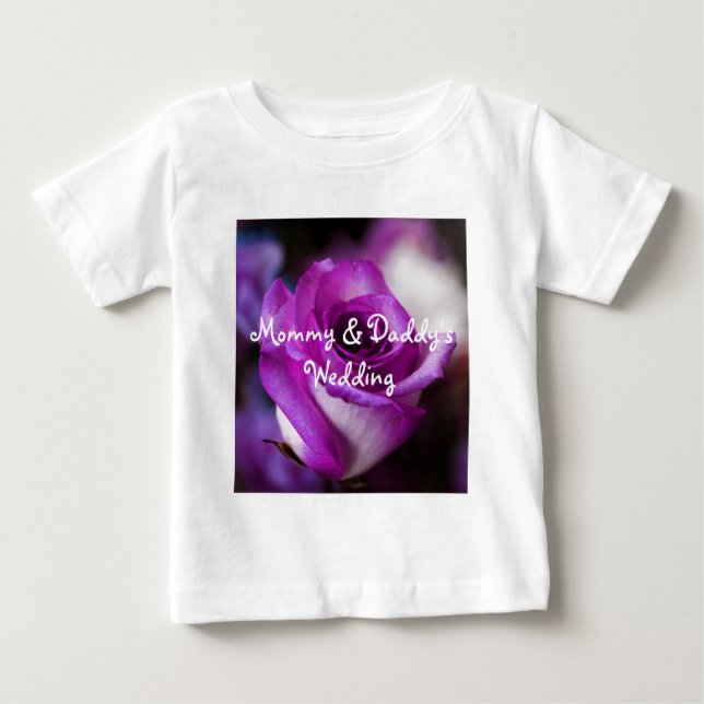 T-shirt Rosa púrpura (Frente)