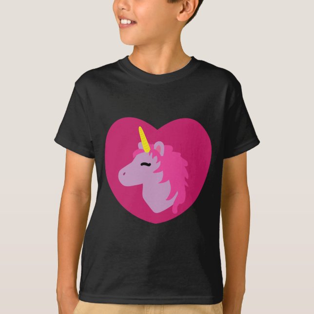 T-Shirt Rosa Unicorn (Frente)