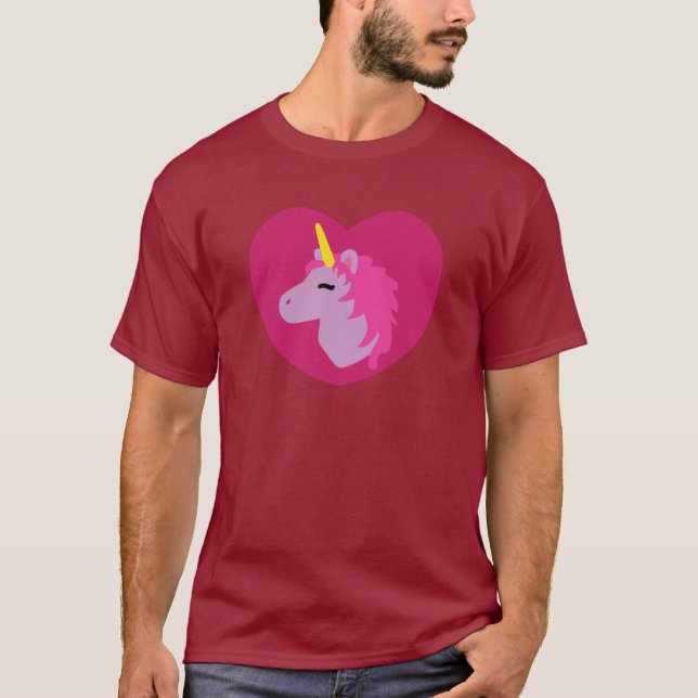 T-Shirt Rosa Unicorn (Frente)
