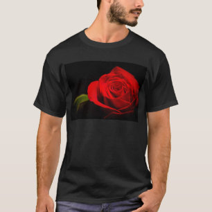 T-shirt Rosa vermelha