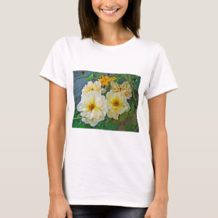 T-shirt Rosas Amarelas