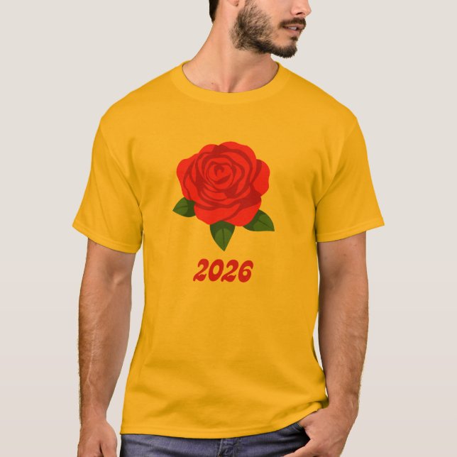 t-shirt rose (Frente)