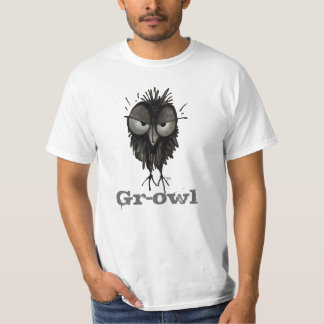 T-shirt Rosnado - dizer irritado mal-humorado feito sob