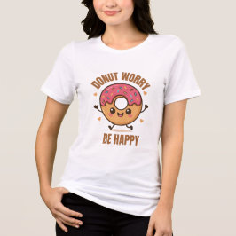 T-Shirt Rosquinha Bonita - Rosquinha Preocupada Se