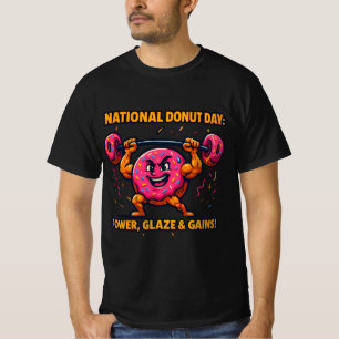 T-Shirt Rosquinha Engraçado - Doce, Colorida E Tot