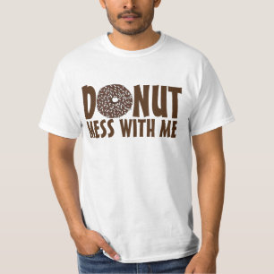 T-shirt Rosquinha Mess Comigo Chocolate Coconut Doughnut T