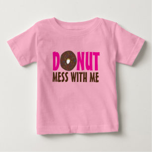 T-shirt Rosquinha Mess Comigo Chocolate Doughnut Foodie