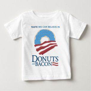 T-shirt Rosquinhas e bacon: Gosto que nós podemos