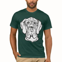 Rosto de Dogue Alemão