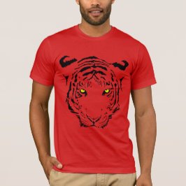 T-shirt Rosto de Tigre