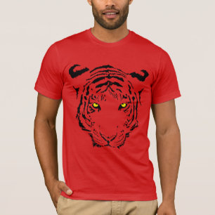 T-shirt Rosto de Tigre