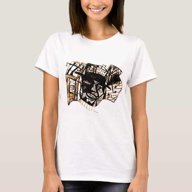 T-SHIRT ROSTO LINHA (Frente)
