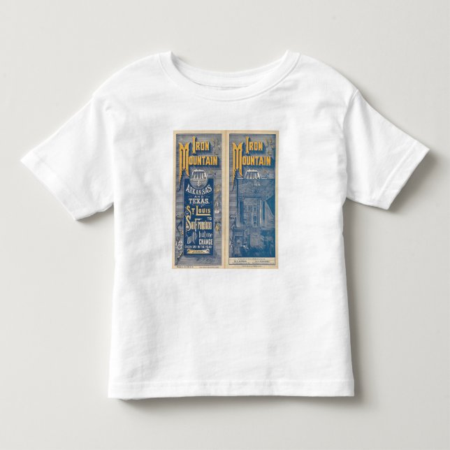 T-shirt Rota da montanha do ferro (Frente)