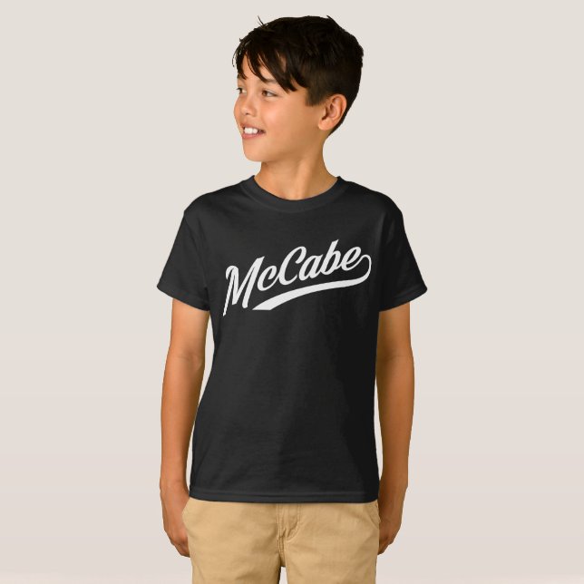 T-shirt Roteiro de McCabe - TINTA BRANCA (Frente Completa)
