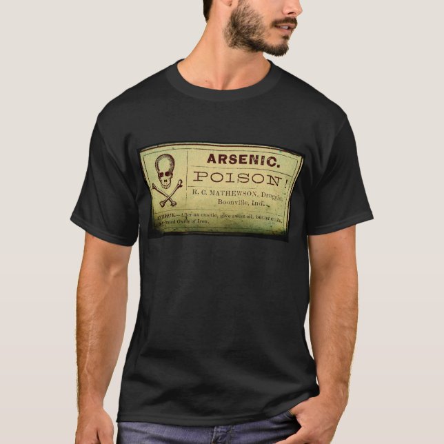T-shirt Rótulo do Arsênio Distinto (Frente)