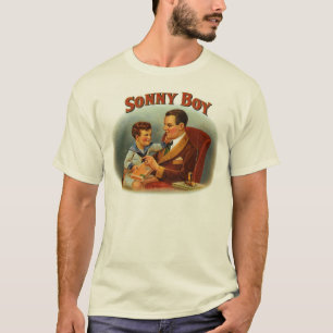 T-shirt Rótulo do Charuto Sonny Boy