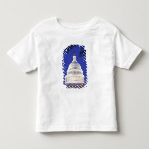 T-shirt Rotunda do Capitólio dos EUA à noite, Washington