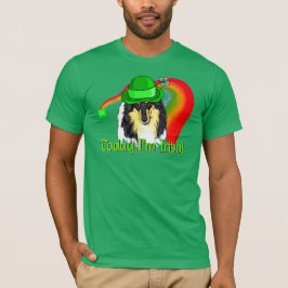 T-shirt Rough Tri Collie Saint Patricks