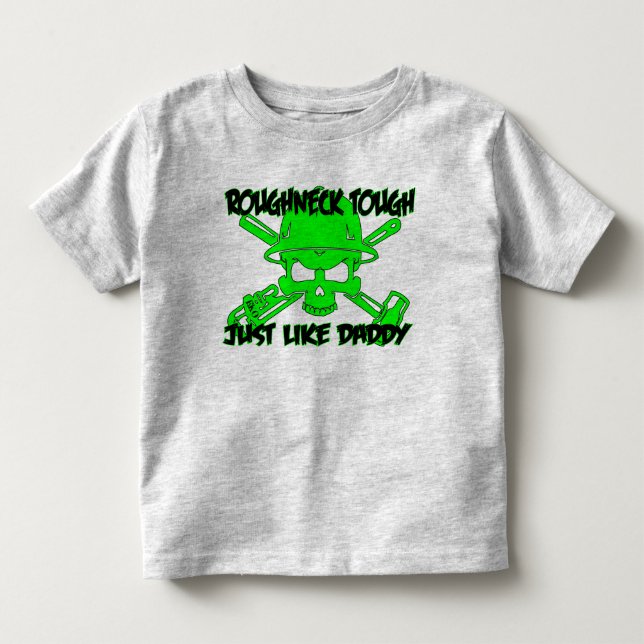 T-shirt Roughneck resistente, como o pai (Frente)