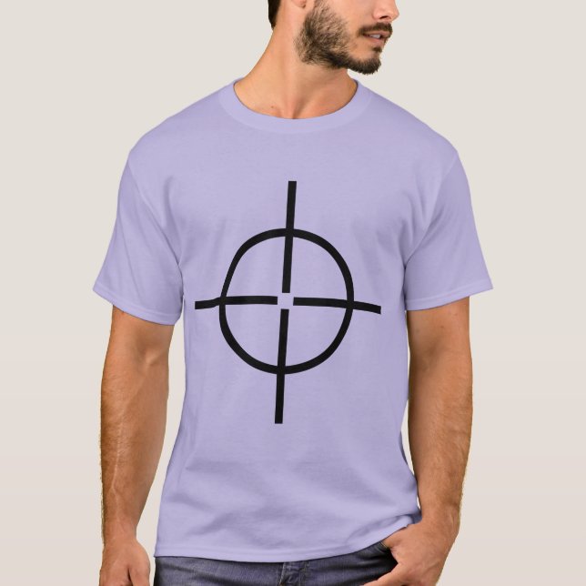 T-shirt Round Crosshairs (Frente)