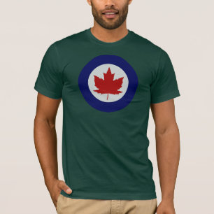 T-shirt Roundel - RCAF do vintage