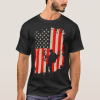 Roupa americano da caça, presente para o caçador
