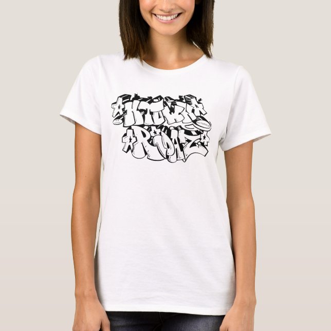 T-shirt ROUPA da CIDADE RIDAZ de H - preto DE ALTA (Frente)