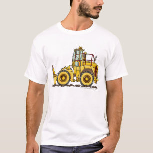 T-shirt Roupa da construção do compressor da operação 