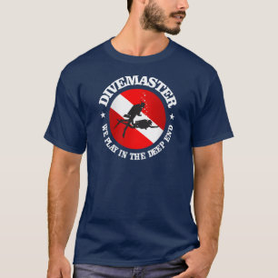 T-shirt Roupa de Divemaster (extremidade profunda)