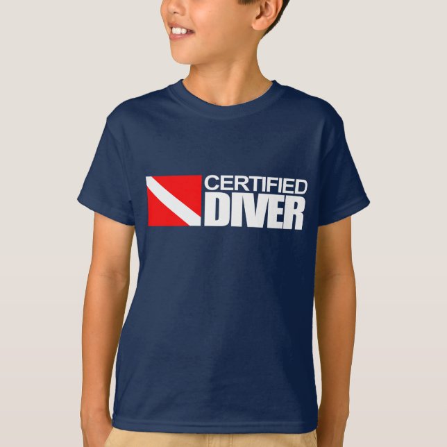 T-shirt Roupa de driver 4 certificado (Frente)