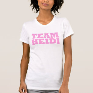 T-shirt & roupa de Heidi da equipe