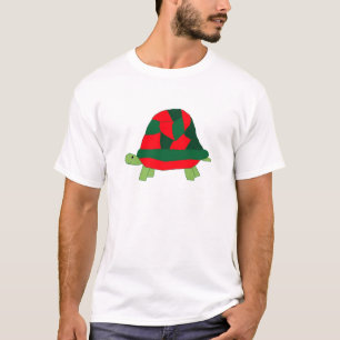 T-shirt Roupa de Tartaruga de Natal