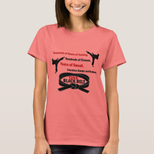 T-SHIRT & ROUPA de UM KARATÉ do cinturão negro 1