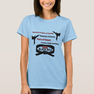 T-SHIRT & ROUPA de UM KARATÉ do cinturão negro 1